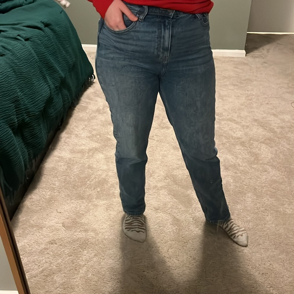 Fitted fashion nova jeans womens  fashion nova mom jeans in medium wash